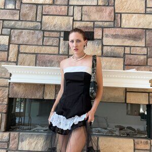 Upcycled Classy, Sexy, Prom Dress